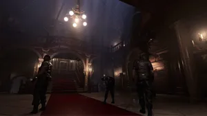 Resident Evil Spencer Mansion Main Hall Wallpaper