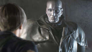 Resident Evil Tyrant Confrontation Wallpaper