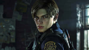 Resident Evil2 Remake Leon Kennedy Wallpaper