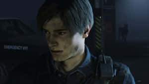 Resident Evil2 Remake Leon Kennedy Wallpaper