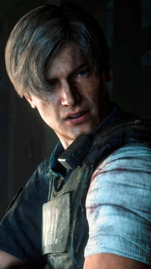 Resident Evil2 Remake Leon Kennedy Wallpaper