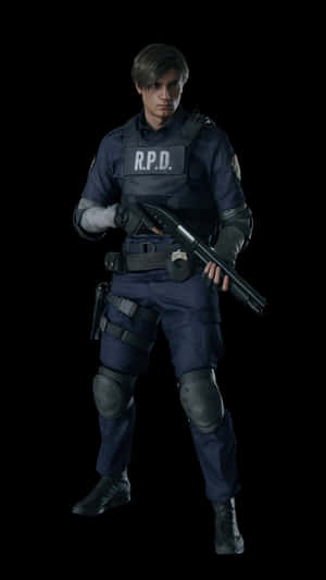 Resident Evil2 Remake Leon Kennedy Wallpaper