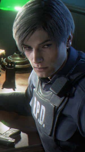 Resident Evil2 Remake Leon Kennedy Wallpaper