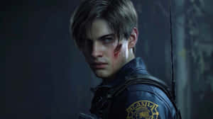 Resident Evil2 Remake Leon Kennedy Wallpaper