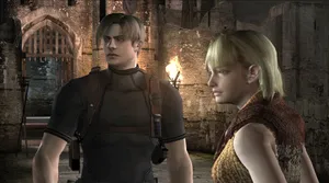 Resident Evil4 Leonand Ashley Wallpaper