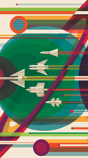 Retro Futurism - Blending The Past, Present And Future. Wallpaper