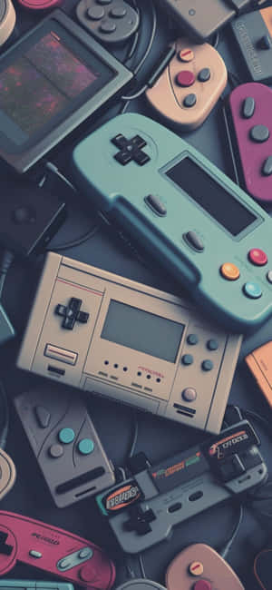 Retro_ Gaming_ Consoles_ Collection.jpg Wallpaper