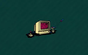 Retro_ Gaming_ Invitation Wallpaper