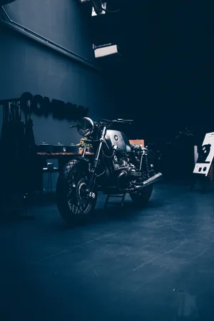 Retro Motorcycle Wallpaper