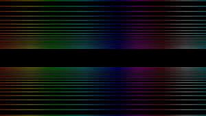 Retro Neon Stripes Background Wallpaper