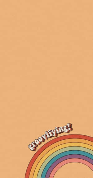 Retro Rainbow Groovifying Aesthetic.jpg Wallpaper