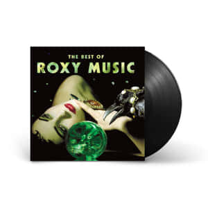 Retro Roxy Music Vinyl Album Cover Wallpaper