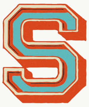 Retro Style Letter S Wallpaper