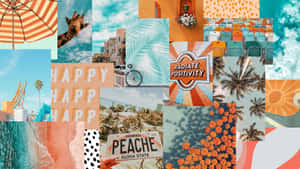 Retro Summer Collage_ Vibrant Aesthetic.jpg Wallpaper