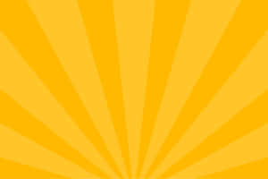 Retro Sunburst Yellow Background Wallpaper