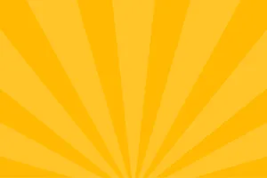 Retro Sunburst Yellow Background Wallpaper