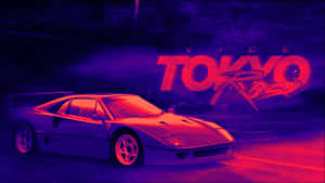 Retro_ Tokyo_ Vice_ Sports_ Car Wallpaper