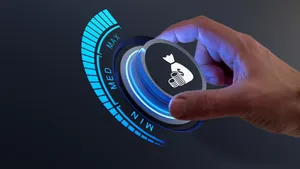 Retroactive Tech Button Wallpaper