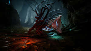 Returnal Alien Creature Encounter Wallpaper