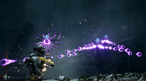 Returnal Combat Against Alien Creatures Wallpaper