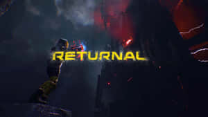 Returnal Game Title Screen Wallpaper