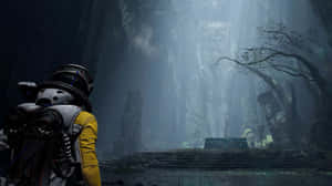 Returnal Mysterious Alien Forest Wallpaper