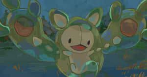 Reuniclus Artwork Painting Wallpaper