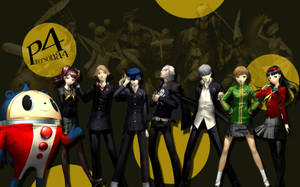 Reunited Friends Of Persona 4 Wallpaper