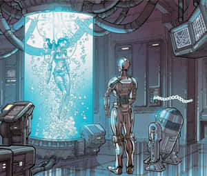 Revive And Rejoice In Our Bacta Tank Wallpaper