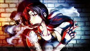 Revy Black Lagoon Anime Artwork Wallpaper