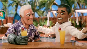 Rex With Friend From Supermansion Wallpaper