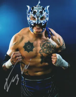 Rey Fenix Signed Photo Wallpaper