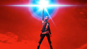 Rey Lightsaber The Last Jedi Star Wars Wallpaper