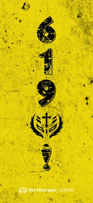 Rey_ Mysterio_ G M O A T_ Logo Wallpaper