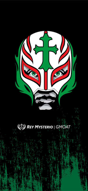 Rey_ Mysterio_ G M O A T_ Logo Wallpaper