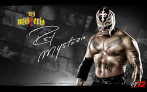 Rey_ Mysterio_ Wrestling_ Pose Wallpaper