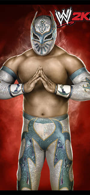 Rey_ Mysterio_ Wrestling_ Pose_ W W E2 K Wallpaper