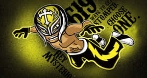 Rey Mysterio619 Logo Artwork Wallpaper