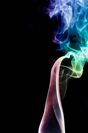 Rgb Smoke Artwork Wallpaper