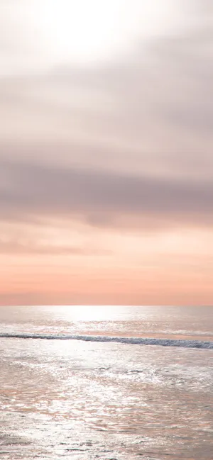 Rhode Island's Beach In Pastel Color Wallpaper