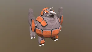 Rhyperior In Battle Stance Wallpaper