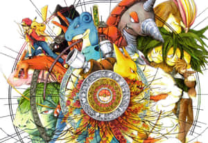 Rhyperior With Team Wallpaper