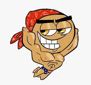 Ricardo Milos As A Cartoon Character Wallpaper