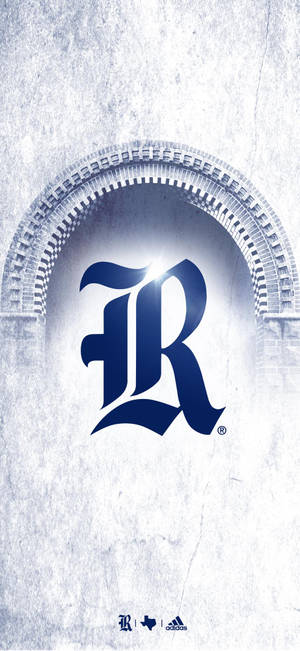 Rice University Logo With Arch Wallpaper