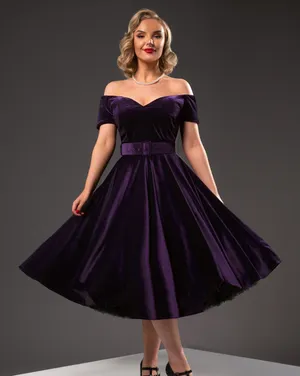 Rich And Inviting, Experience The Luxury Of Purple Velvet Wallpaper