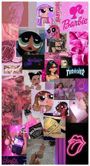 Rich Girl Aesthetic Collage Wallpaper