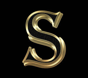 Rich Gold S Alphabet Wallpaper