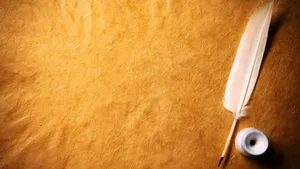 Rich Textured Brown Paper Background Wallpaper