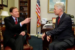 Richard Blumenthal And Neil Gorsuch Wallpaper