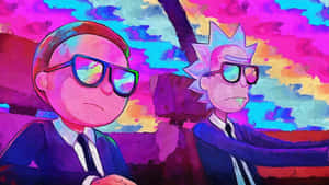 Rick And Morty, Heads Of A Wild Interdimensional Adventure Wallpaper